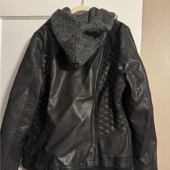 Mo-Ka Black Quilted Women's Leather Jacket - Picture 4 of 4